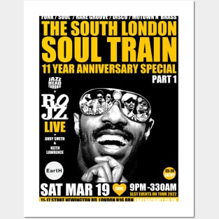 POSTER - THE SOUTH LONDON - SOUL TRAIN - ANDY SMITH Posters and Art